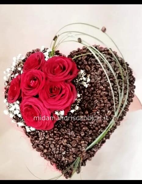 Bouquet a forma di cuore, un’idea originale